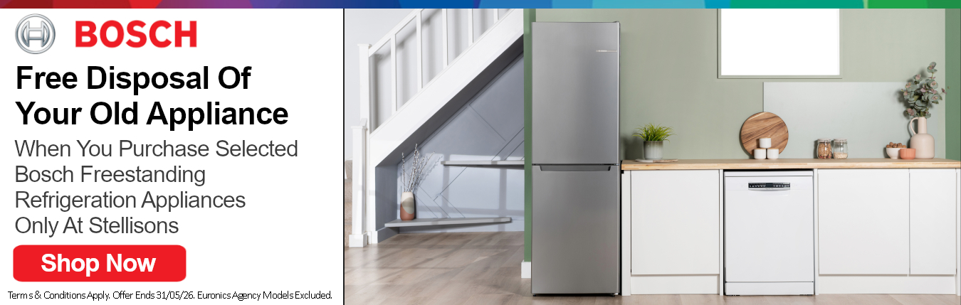 Bosch Freestanding Refrigeration Free Recycling
