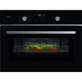 AEG GK6NK401B Built In Compact Microwave Oven