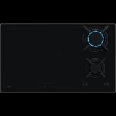 AEG HDB95623NB 90cm Dual Fuel Hob - Black