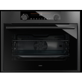 Asko OCM8487B 50 Litres Combination Microwave Oven - Black