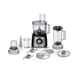 Bosch MCM3501MGB Food Processor - Black + Stainless Steel