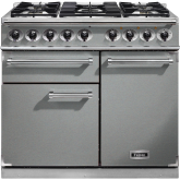 Falcon Deluxe 1000 Dual Fuel Stainless Steel/Chrome F1000DXDFSS/CM