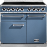 Falcon Deluxe 1000 Induction China Blue/Nickel F1000DXEICA/N-EU