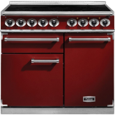 Falcon Deluxe 1000 Induction Cherry Red/Nickel F1000DXEIRD/N-EU