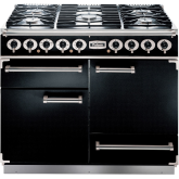 Falcon Deluxe 1092 Dual Fuel Black/Chrome F1092DXDFBL/CM