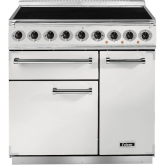 Falcon Deluxe 900 Induction White/Nickel F900DXEIWH/N-EU
