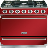 Falcon 900S Dual Fuel Cherry Red/Nickel F900SDFRD/NM-EU