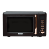 Haden 197061 20 Litres Single Microwave - Black & Copper