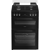Hotpoint HDD6GDC2B1 Freestanding Dual Fuel Cooker