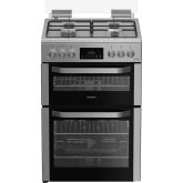 Hotpoint HDG6GDCX Freestanding Gas Cooker