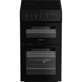 Hotpoint HTE5VCB Freestanding Electric Cooker
