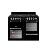 Leisure CK100F232K 100cm Dual Fuel Range Cooker with Seven Gas Burners - Black