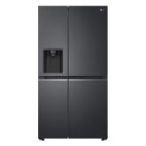 LG GSLV71MCTD 91.3cm 50/50 Frost Free American Fridge Freezer - Matte Black