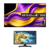 LG OLED77G54/24KIT OLED77G5424KIT 77" 4K OLED Smart TV with 24" HD Ready TV Monitor