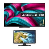 LG OLED83C54/24KIT OLED83C5424KIT 83" 4K OLED Smart TV with 24" HD Ready TV Monitor
