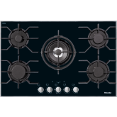 Miele KM3034-1 Black Glass Gas Hob
