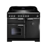Rangemaster Classic Deluxe 100 Induction Charcoal Black/Chrome CDL100EICB/C