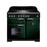 Rangemaster Classic Deluxe 100 Induction Green/Chrome CDL100EIRG/C