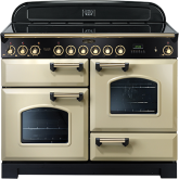 Rangemaster Classic Deluxe 110 Ceramic Cream/Brass CDL110ECCR/B