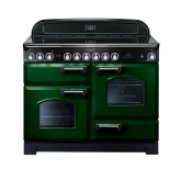 Rangemaster Classic Deluxe 110 Ceramic Green/Chrome CDL110ECRG/C