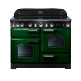 Rangemaster Classic Deluxe 110 Induction Green/Chrome CDL110EIRG/C