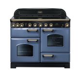Rangemaster Classic Deluxe 110 Induction Stone/Brass CDL110EISB/B