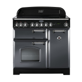 Rangemaster Classic Deluxe 90 Ceramic Slate/Chrome CDL90ECSL/C