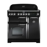 Rangemaster Classic Deluxe 90 Induction Charcoal Black/Chrome CDL90EICB/C