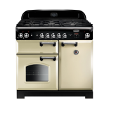 Rangemaster Classic 100 Dual Fuel Cream/Chrome CLA100DFFCR/C