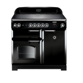 Rangemaster Classic 100 Induction Black/Chrome CLA100EIBL/C