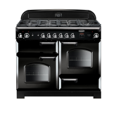 Rangemaster Classic 110NG Black/Chrome CLA110NGFBL/C