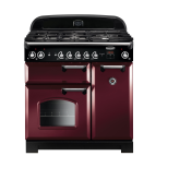 Rangemaster Classic 90 Dual Fuel Cranberry/Chrome CLA90DFFCY/C