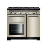 Rangemaster Encore Deluxe Dual Fuel Ivory/Chrome EDL100DFFIV/C