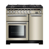 Rangemaster Encore Deluxe 90 Dual Fuel Ivory/Chrome EDL90DFFIV/C 