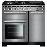 Rangemaster Encore Deluxe 90 Dual Fuel Stainless steel/Chrome EDL90DFFSS/C