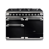 Rangemaster Elise 110 Dual Fuel Gloss Black ELS110DFFGB/