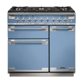 Rangemaster Elise 90 Dual Fuel China Blue ELS90DFFCA/