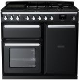 Rangemaster ESDL100DFPGBL/CM1 15078 Estel Deluxe 100 DF Gloss Blk Chrome
