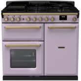 Rangemaster ESDL100DFPHTH/AB1 18233 Estel Deluxe 100 DF Heather Antique Brass