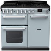 Rangemaster ESDL100DFPMSB/CM1 15083 Estel Deluxe 100 DF Misty Blue Chrome