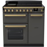 Rangemaster ESDL90EIPSLT/AB1 18054 Estel Deluxe 90 Ind Slate Antique Brass