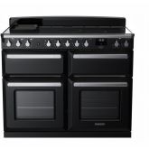 Rangemaster ESDLB110EIPGBL/CM1 15299 Estel Deluxe 110 Ind Gloss Blk Chrome