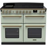 Rangemaster ESDLB110EIPMNT/AB1 18171 Estel Deluxe 110 Ind Mint Antique Brass