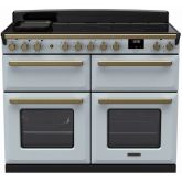 Rangemaster ESDLB110EIPMSB/AB1 18169 Estel Deluxe 110 Ind Misty Blue Antique Brass