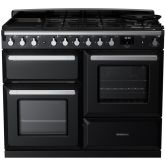 Rangemaster ESDLO110DFPGBL/CM1 15146 Estel Deluxe OC 110 DF Gloss Blk Chrome