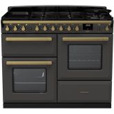 Rangemaster ESDLO110DFPSLT/AB1 18103 Estel Deluxe OC 110 DF Slate Antique Brass