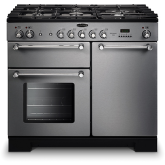 Rangemaster Kitchener 100 Dual Fuel Stainless Steel KCH100DFFSS/C