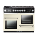 Rangemaster Nexus Steam Oven 110 Dual Fuel Ivory/Chrome NEX110SODFFIV/C