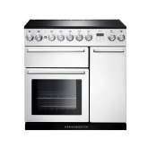 Rangemaster Nexus 90 Induction White/Chrome NEX90EIWH/C