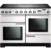 Rangemaster Professional Deluxe 110 Induction White/Chrome PDL110EIWH/C